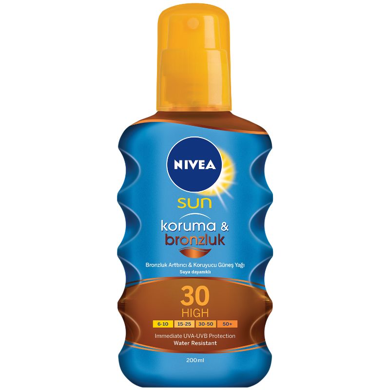 NIVEA SUN PRO&BROZ YAĞ F30 200M