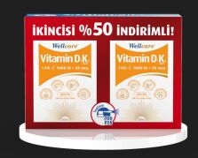 WELLCARE VIT D3 K2 2 %50 IND KOFRE