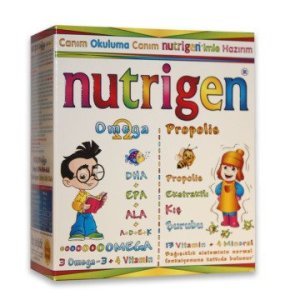 Nutrigen Omega Şurup 200 ml + Propolis 200 ml Kofre