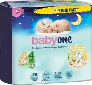 Babyone Gece Bezi 4 Maxi 7-14 kg 28'li