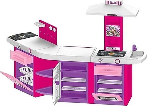 Barbie Mutfak Seti 3'lü Dolu