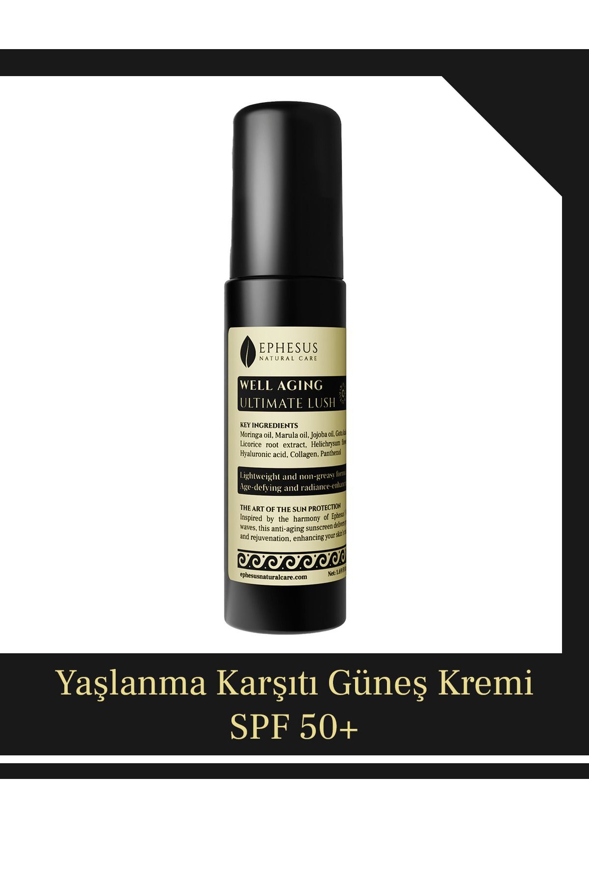 Ephesus Well Aging Yaşlanma Karşıtı Güneş Kremi Spf50+ 50 ml