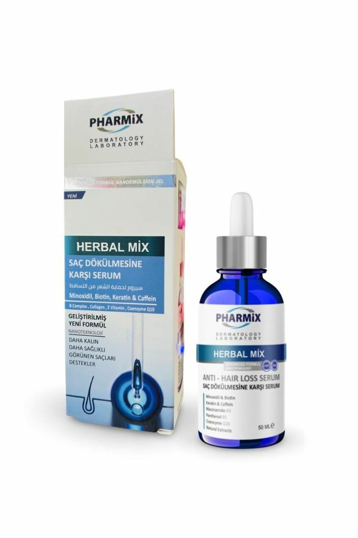 Pharmix Herbal Mix Saç Dökülmesine Karşı Serum 50 ml