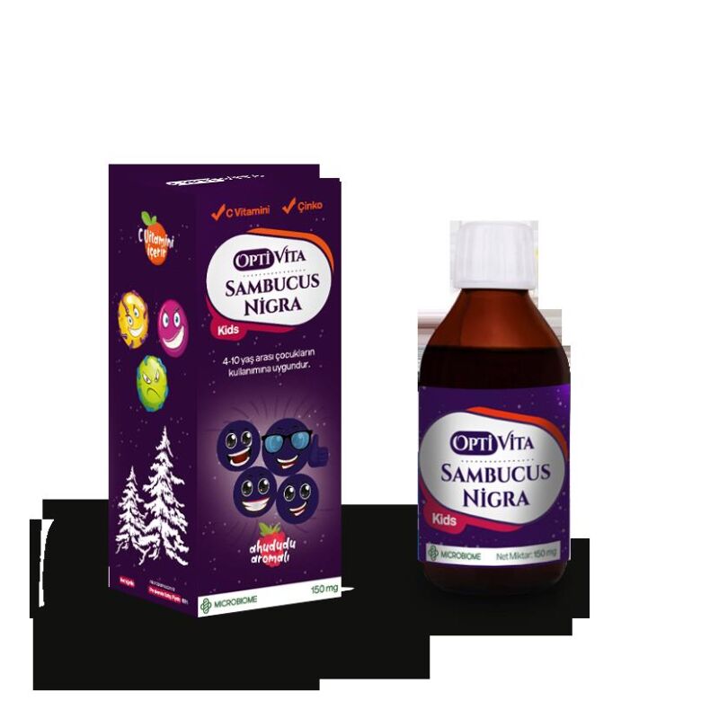 Sambucus Nıgra Kıds Optıvıta Surup 150 Ml