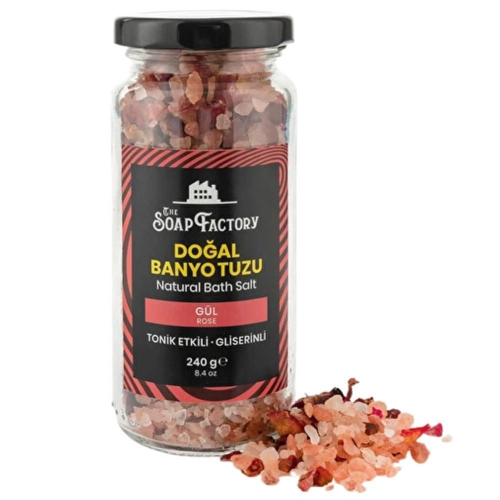 The Soap Factory Güllü Doğal Banyo Tuzu 240 gr