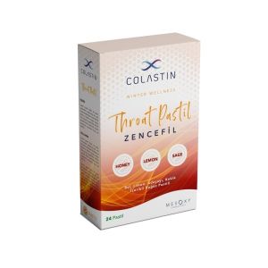 Colastin Zencefil Aromalı Boğaz Pastili 24'lü - 60 Alana 20 Bedava