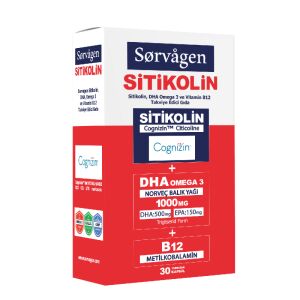 SORVAGEN SITIKOLIN OMEGA3 30KP