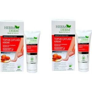 Herbaderm Argan Yağlı Topuk Kremi 60 ml - 2 Adet