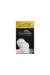 Liviton Professional Tek Kullanımlık Yoğun Toz Saç Açıcı 20 gr + Oksidan 50 ml