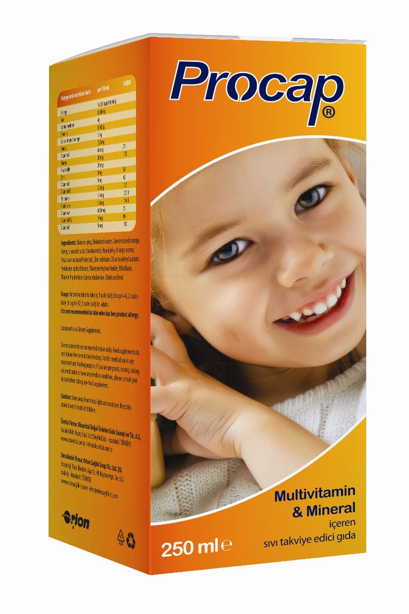 PROCAP MULTIVITAMIN 250 ML SURUP