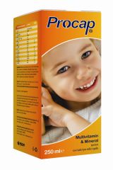 PROCAP MULTIVITAMIN 250 ML SURUP