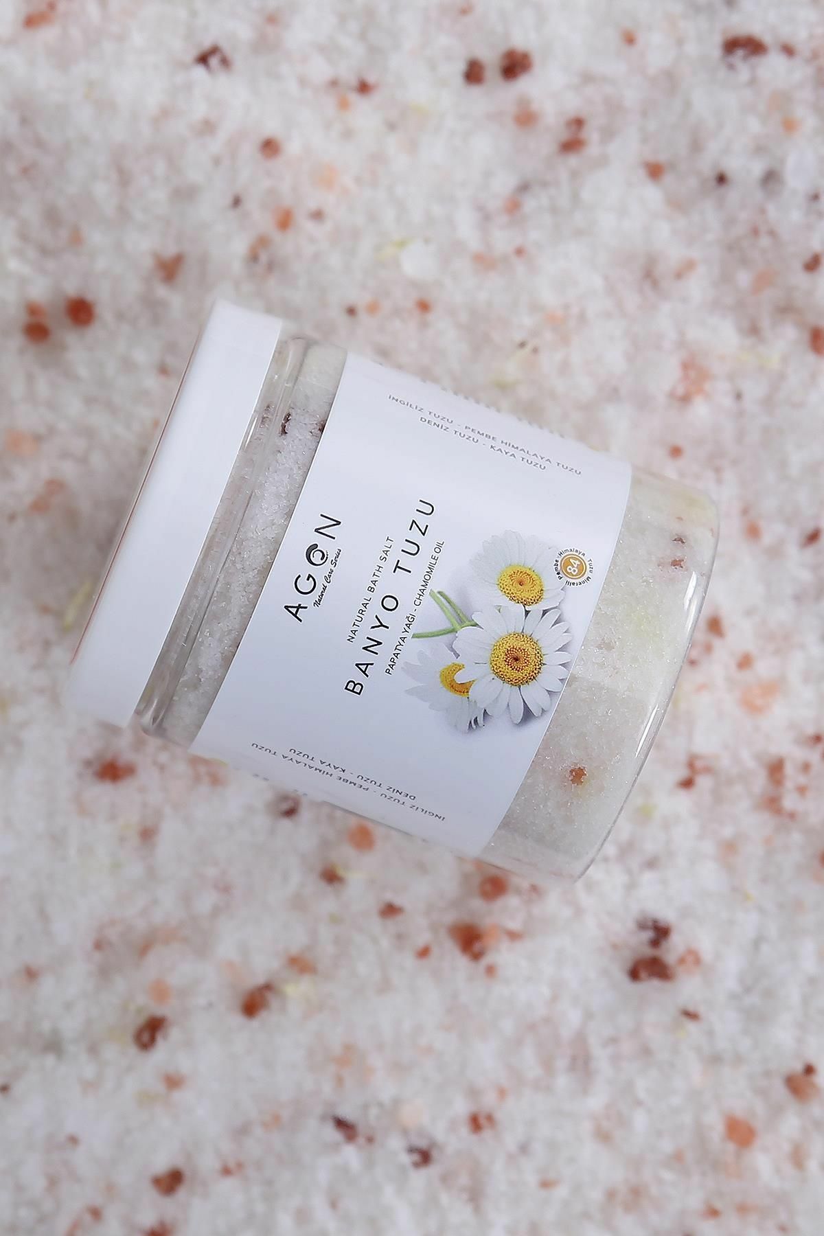 Agon Papatya Yağlı Doğal Banyo Tuzu 300 gr