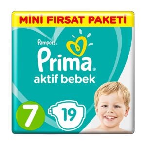 Prima Aktif Bebek Bezi No: 7 19'lu