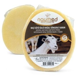 Naumed Keçi Sütü Özlü Doğal Süngerli Sabun 135 gr