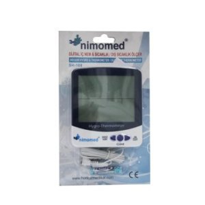 Nimomed Digital İç-Dış Nem ve Sıcaklık Ölçer