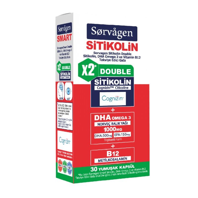 SORVAGEN DOUBLE SITIKOLIN 30 KAPSUL