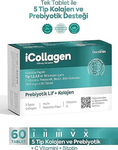 Doctamin iCollagen 1500 mg 60 Tablet - 13 Adet