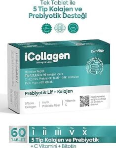 Doctamin iCollagen 1500 mg 60 Tablet - 13 Adet