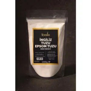 Fibrelle İngiliz Tuzu Epsom Tuzu Katkısız 1 kg