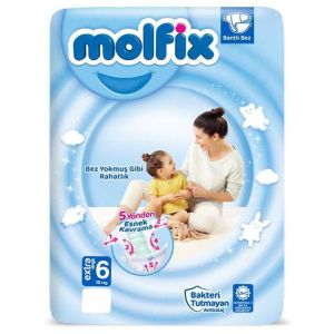 Molfix Bebek Bezi No: 6 xLarge 52'li