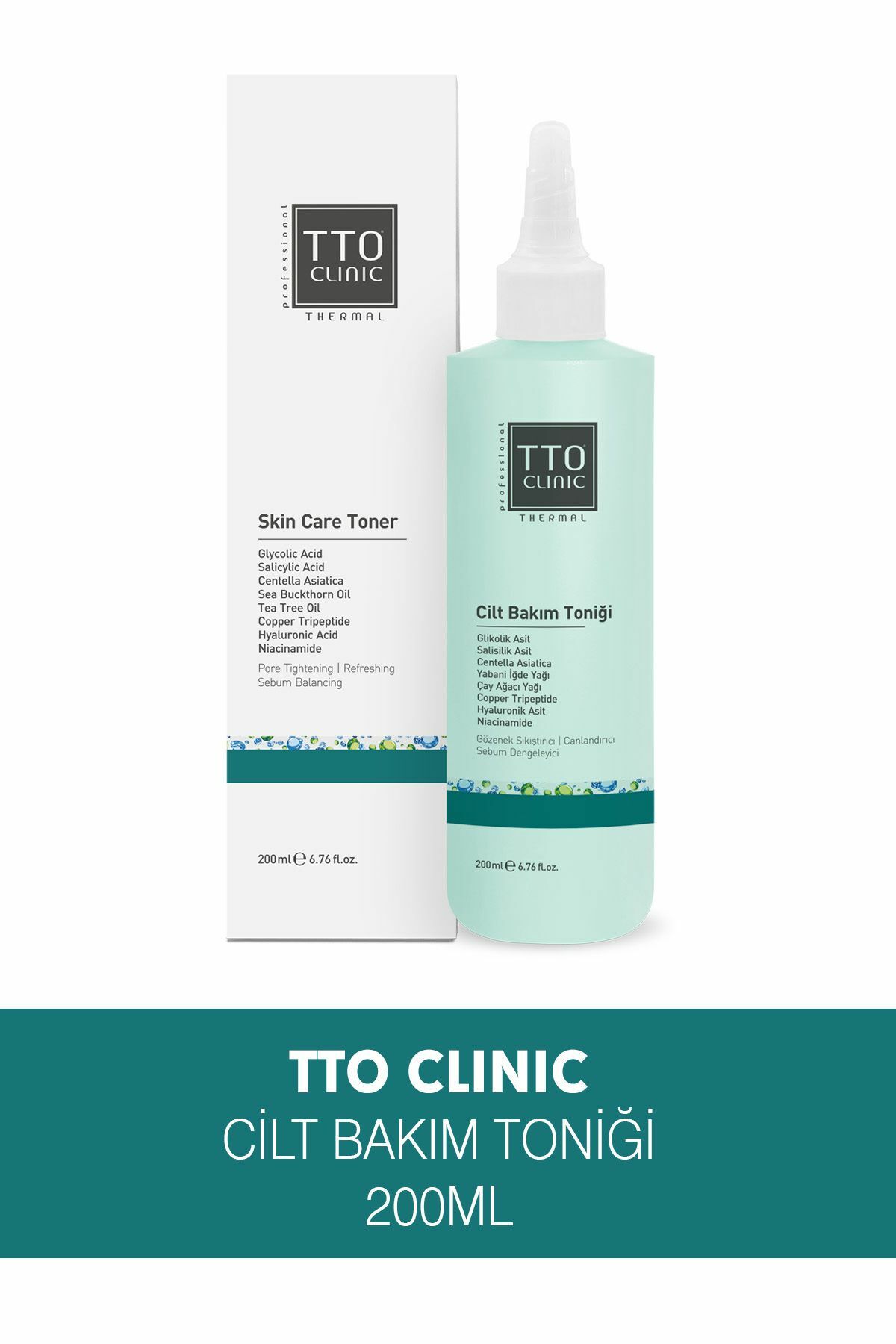 TTO Clinic Cilt Bakım Toniği 200 ml