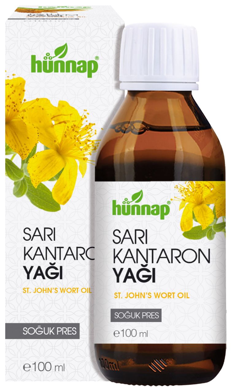 SARI KANTARON YAGI SOGUK PRES 100 ML HUNNAP