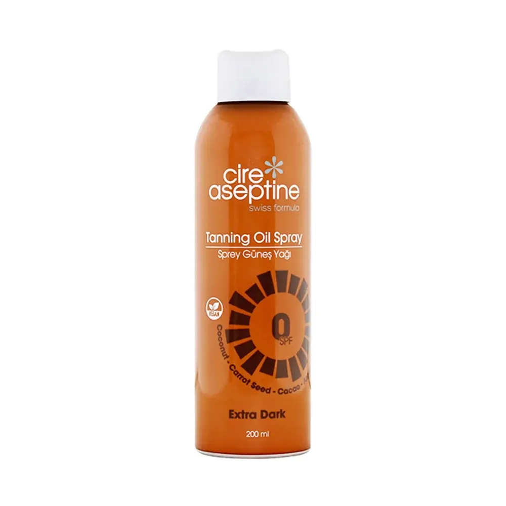Cire Aseptine Extra Koyu Güneş Yağı Spreyi SPF0 200 ml