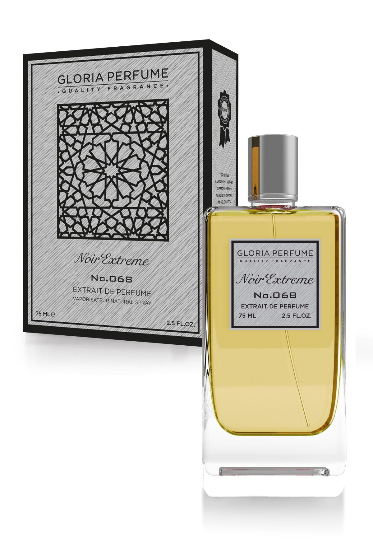 Gloria Perfume Noır Extreme Men EDP 75 ml