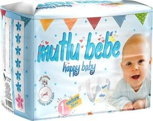 Mutlu Bebe Yenidoğan Bebek Bezi No: 1 36'lı