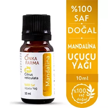 Onka Farma Mandalina Uçucu Yağı 10 ml