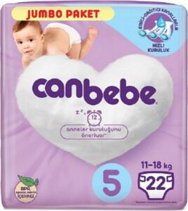 Canbebe Çocuk Bezi No: 5 22'li
