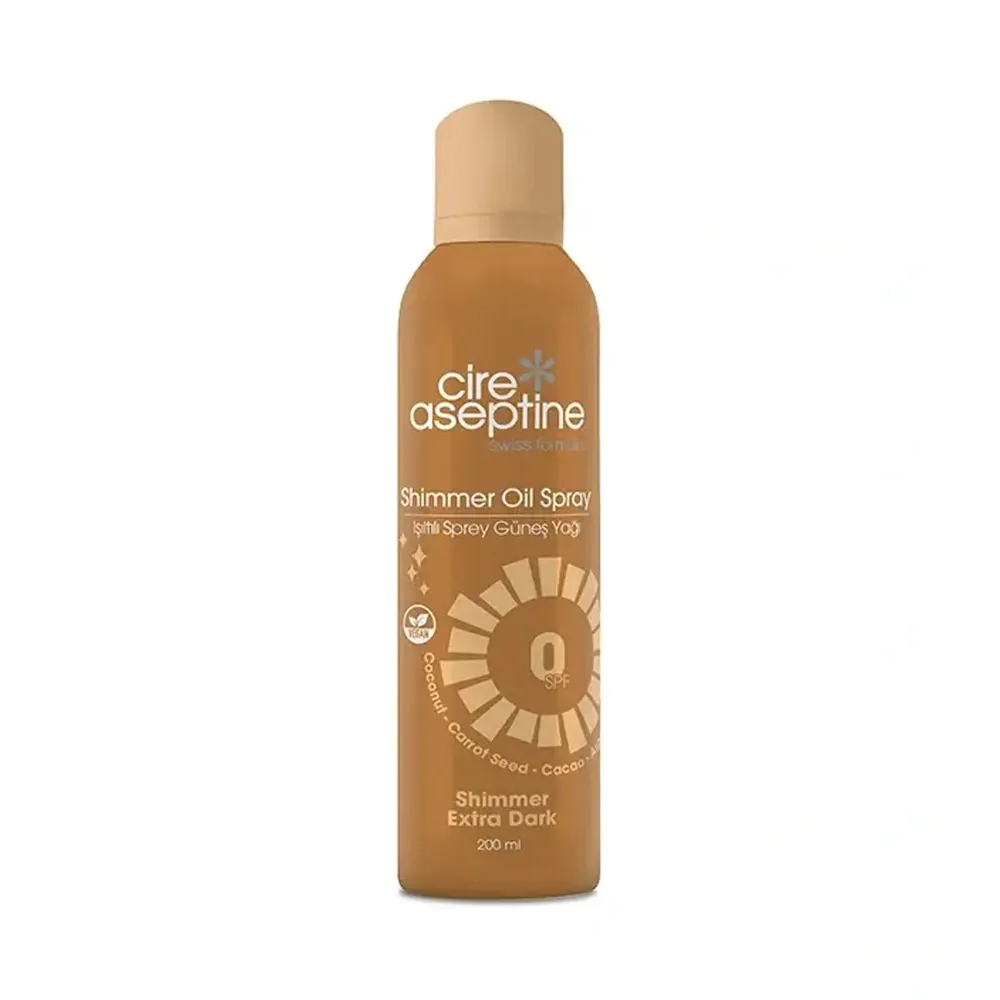 Cire Aseptine Işıltılı Güneş Spreyi SPF0 200 ml