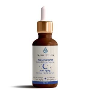 From Natura Yaşlanma Karşıtı Retinol Gece Serumu 30 ml