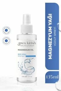 Gew'n Kirish Magnesıum Bady Spray Oil 135 ml