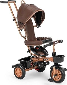 Moje Road Gold Ebeveyn Kontrollü 3 Tekerli Çocuk Bisikleti - Gold Siyah