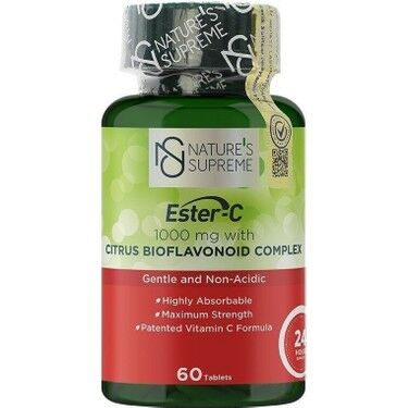 Nature's Supreme Ester-C 1000 mg  Bioflavonoid C Vitamini 60 Tablet 111 gr