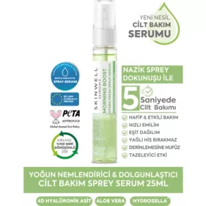 Skinwell Sabah Yoğun Bakım Hyalüronik Asit İçerikli Yüz Bakım Sprey Serum 25 ml