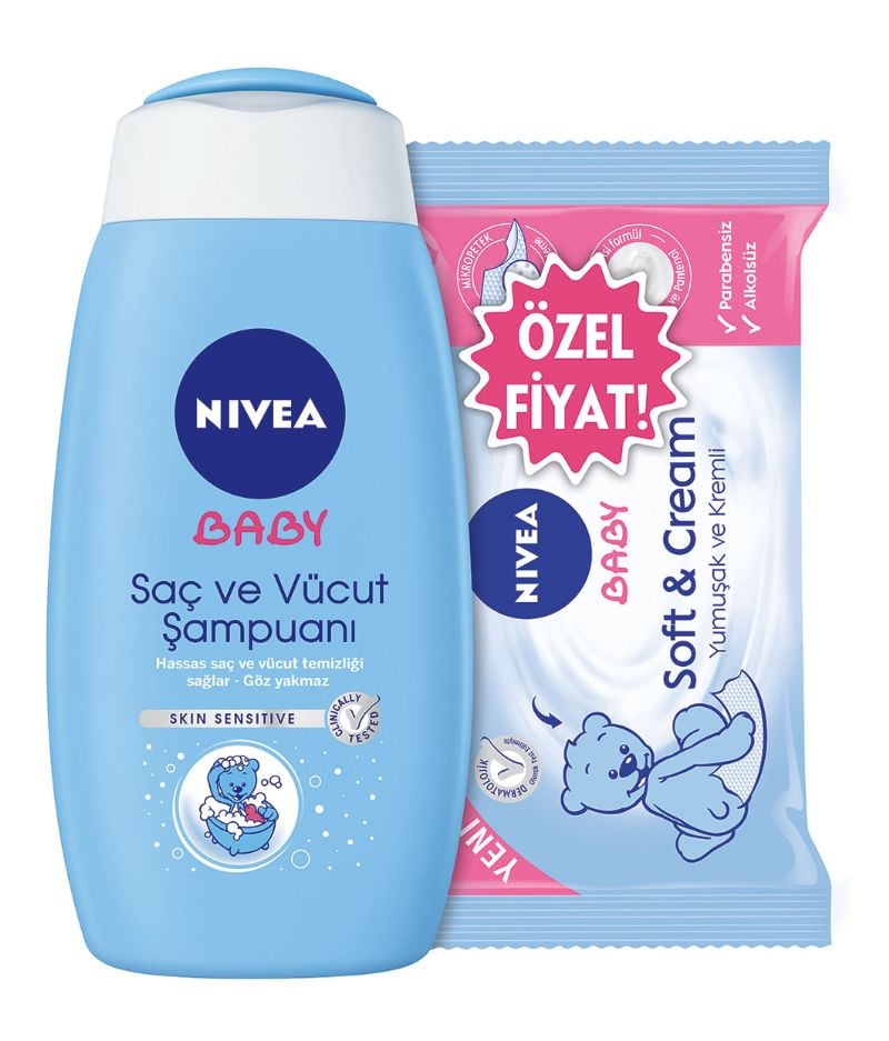 Nivea Baby Saç Ve Vüc.Şamp 750Ml