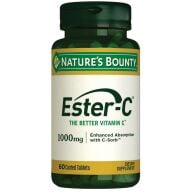 NATURES BOUNTY ESTER-C 1000 MG 60 TAB.