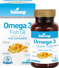 Hünnap Omega 3 Fish Oil 90 Kapsül