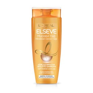 Elseve Mucizevi Hindistan Yağı Ağırlaştırmayan Besleyici Şampuan 450 ml