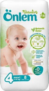 Önlem Bebek Bezi 4 Numara Yenidoğan 7-14 kg 8'li