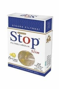 Stop Filtreli Ağızlık Slim 600'lü