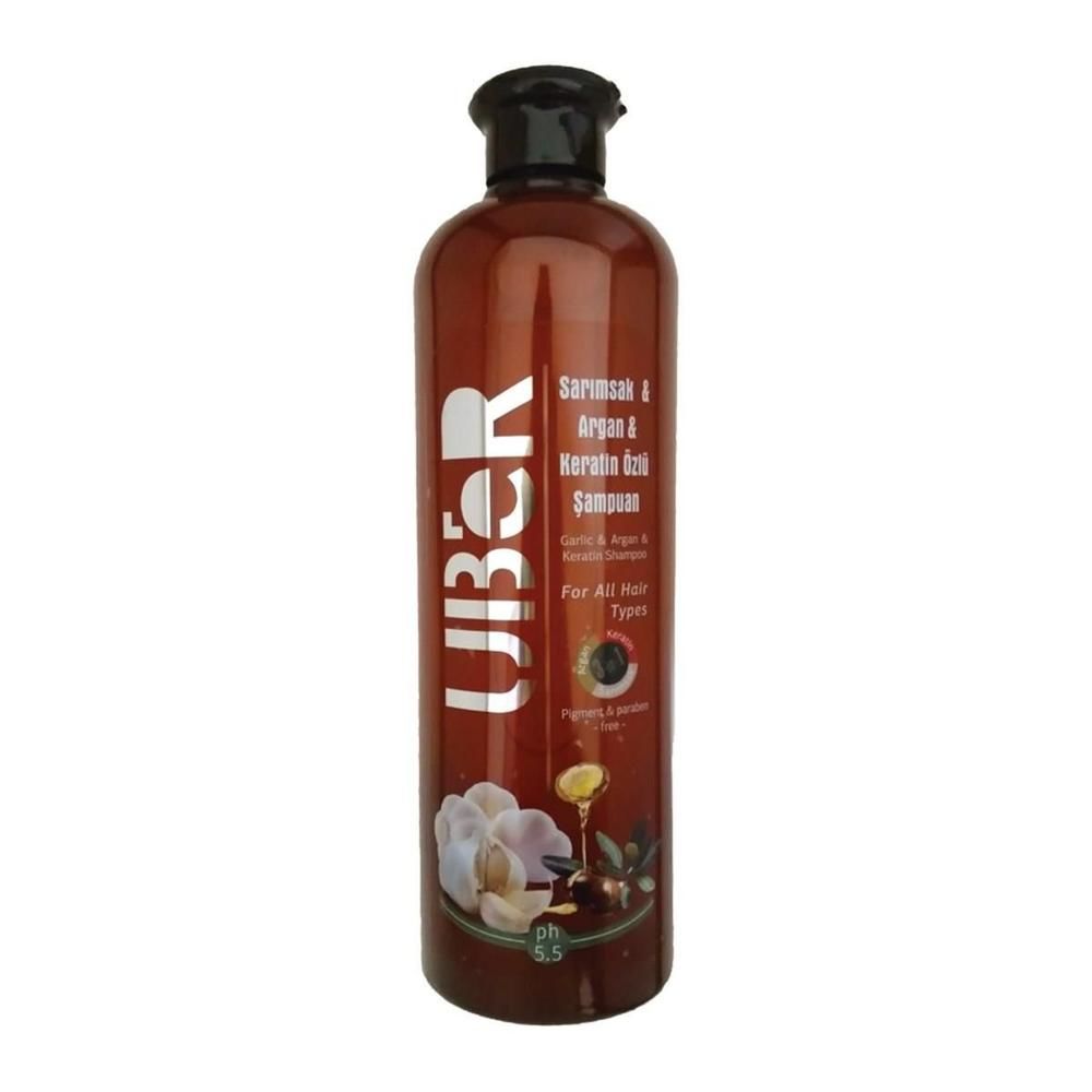 Uber Şampuan Sarımsak Argan Keratin 750 ml