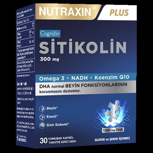 NUTRAXIN SITIKOLIN 300MG 30SG