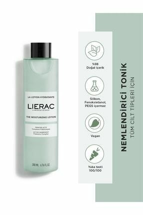 Lierac Moisturizing Lotion Hyaluronik Asit İçeren Temizleyici Tonik 200 ml