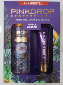 Pinkdrop Body Mist Purple Garden 200 ml + Lotion 50 ml