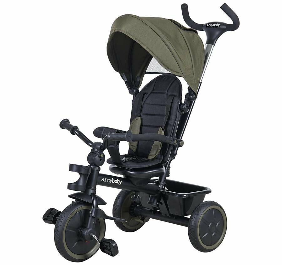 Sunny Baby Safari 6 İn 1 Üç Tekerli Çocuk Bisikleti B63 Yeşil