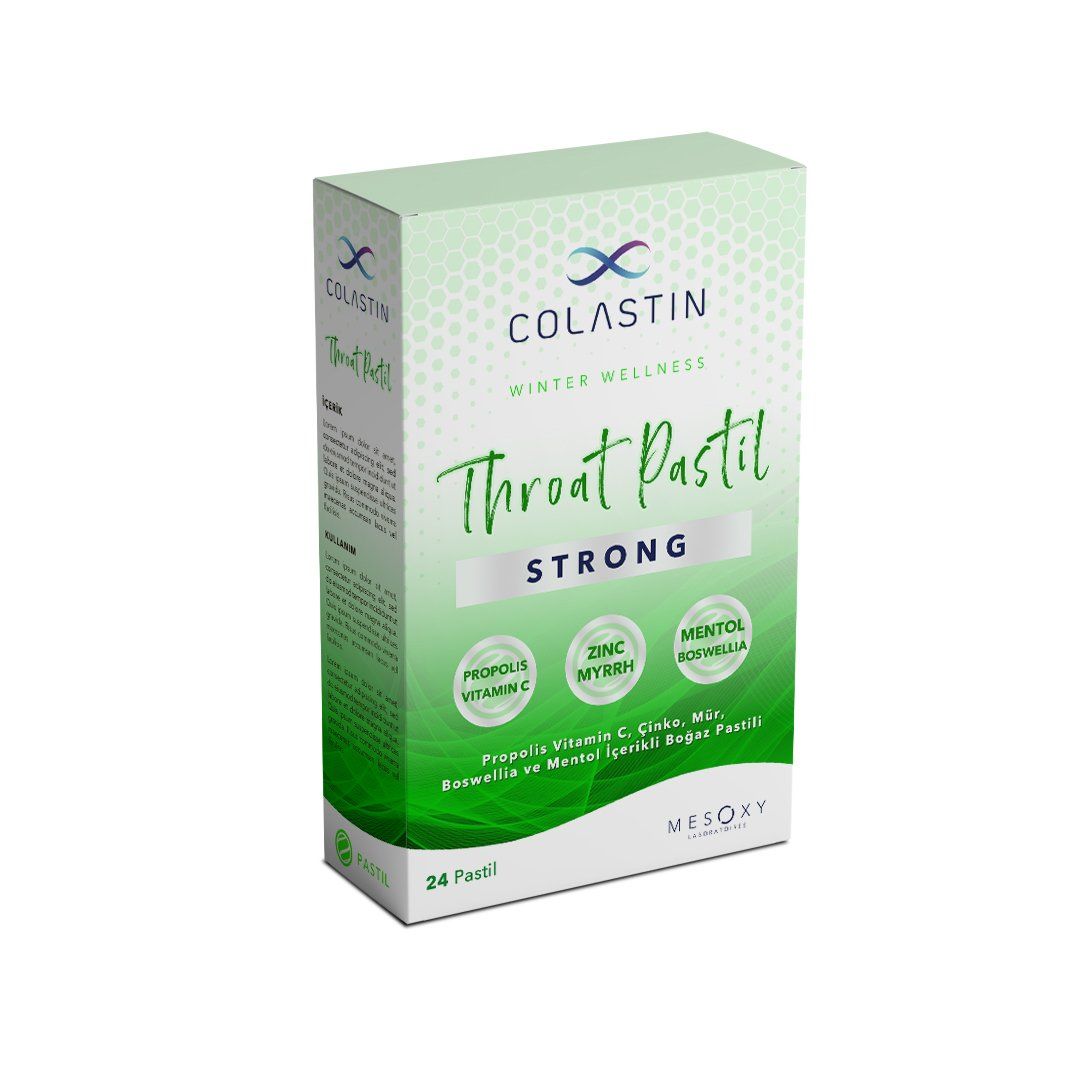 Colastin Strong Aromalı Boğaz Pastili 24'lü - 20 Alana 5 Bedava