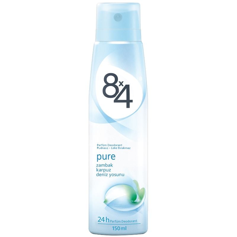 8X4 Deo 150Ml Pure